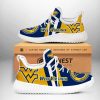 NCAA West Virginia Mountaineers Blue Gold Reze Sneakers