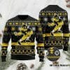 NCAA Iowa Hawkeyes Mascot Black Ugly Christmas Sweater