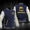 NCAA Iowa Hawkeyes Navy Blue Baseball Jacket