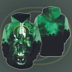 NCAA Oregon Ducks Halloween Night Pullover Hoodie