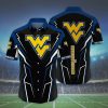 NCAA West Virginia Mountaineers Black Blue Hawaiian Shirt