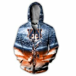 NCAA Auburn Tigers Majin Bu Zip Up Hoodie