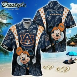 NCAA Auburn Tigers Mickey Hawaiian Shirt