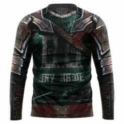 Alternative view of NCAA Oregon Ducks Custom Name Number Warriors Sweatshirt