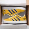 NCAA Pittsburgh Panthers Yellow Blue Stan Smith Shoes