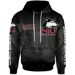 NCAA Northern Illinois Huskies Black Pullover Hoodie