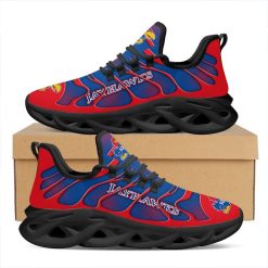 Alternative view of NCAA Kansas Jayhawks Blue Red Max Soul Shoes