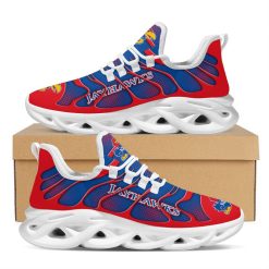 NCAA Kansas Jayhawks Blue Red Max Soul Shoes