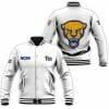 NCAA Pittsburgh Panthers White Baseball Jacket