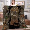 NCAA South Carolina Gamecocks Forest Quilt Blanket