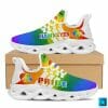 NCAA Iowa Hawkeyes Custom Name Full Colors Max Soul Shoes