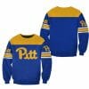 NCAA Pittsburgh Panthers Blue Gold Sweatshirt