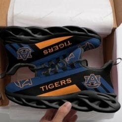 Alternative view of NCAA Auburn Tigers Blue Orange Max Soul Shoes