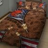 NFL Cleveland Browns America Flag Bedding Set