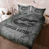 NCAA Florida Gators Grey Cracking Stone Bedding Set