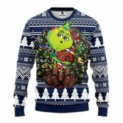 NCAA Auburn Tigers The Grinch Ugly Christmas Sweater
