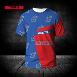 NCAA Kansas Jayhawks Custom Text Special T-Shirt
