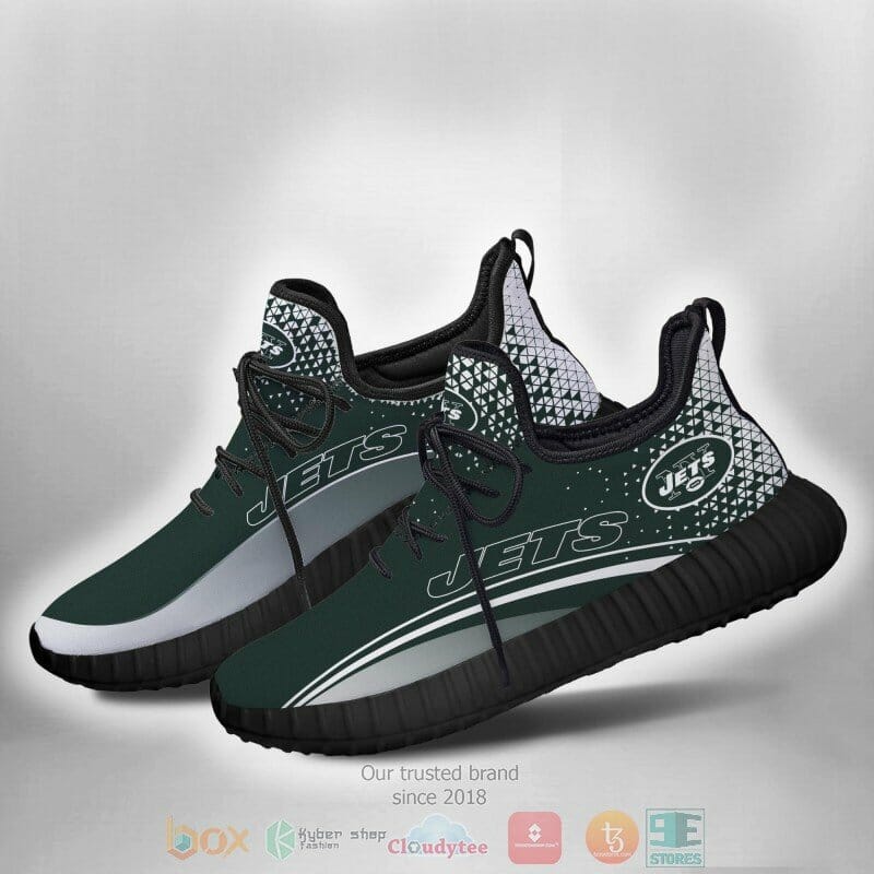 NFL New York Jets Green Reze Sneakers NFL New York Jets Green Reze Sneakers