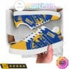 NCAA Pittsburgh Panthers Blue Yellow Stan Smith Shoes