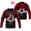 NCAA South Carolina Gamecocks Custom Name Mickey Pullover Hoodie
