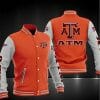 NCAA Texas A&M Aggies Orange Baseball Jacket