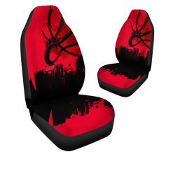 NCAA Cincinnati Bearcats Red Black Car Seat Covers V5