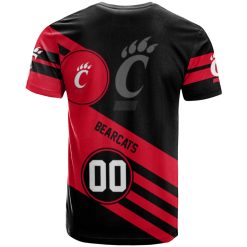 Alternative view of NCAA Cincinnati Bearcats Custom Number Special T-Shirt V3