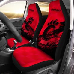 NCAA Cincinnati Bearcats Red Black Car Seat Covers V3