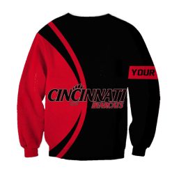 Alternative view of NCAA Cincinnati Bearcats Custom Text Champions Sweatshirt