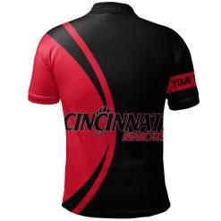 Alternative view of NCAA Cincinnati Bearcats Custom Text Champions Polo Shirt