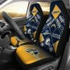 NFL Los Angeles Chargers Navy Blue Gold Car Seat Covers V2