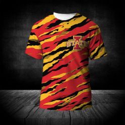 NCAA Iowa State Cyclones Orange Gold T-Shirt V11