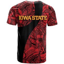 Alternative view of NCAA Iowa State Cyclones Cardinal Black T-Shirt V2