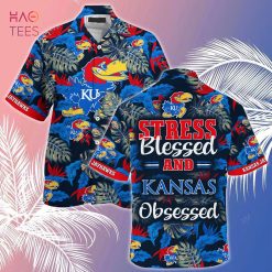 NCAA Kansas Jayhawks Stress Blesses Hawaiian Shirt