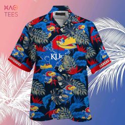 Alternative view of NCAA Kansas Jayhawks Stress Blesses Hawaiian Shirt