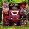 NCAA Arkansas Razorbacks EST 1894 Mascot Quilt Blanket
