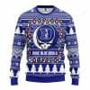 NCAA Duke Blue Devils Skull Ugly Christmas Sweater V2