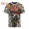 NFL Cincinnati Bengals Custom Name Number Hunter T-Shirt