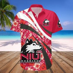 NCAA Northern Illinois Huskies Special Red Hawaiian Shirt