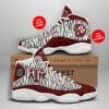 NCAA Texas A&M Aggies Custom Name Number Maroon Air Jordan 13 Shoes