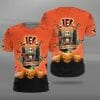 NFL Cincinnati Bengals Jack Skellington Halloween T-Shirt