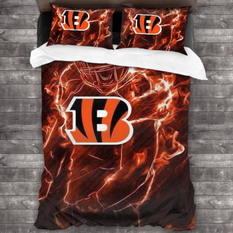 NFL Cincinnati Bengals Orange Bedding Set