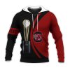 NCAA South Carolina Gamecocks Custom Text Champions Pullover Hoodie