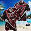NCAA South Carolina Gamecocks Garnet Black Hawaiian Shirt