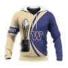 NCAA Washington Huskies Custom Text Champions Pullover Hoodie