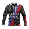 NCAA Washington Huskies Floopy Flowers Pullover Hoodie