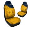 NCAA West Virginia Mountaineers Gold Blue Car Seat Covers