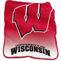 NCAA Wisconsin Badgers Fleece Blanket V6