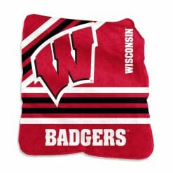 NCAA Wisconsin Badgers Fleece Blanket V9