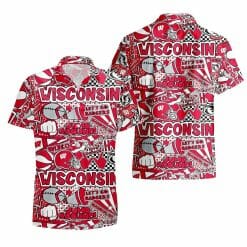 NCAA Wisconsin Badgers Special Style Hawaiian Shirt